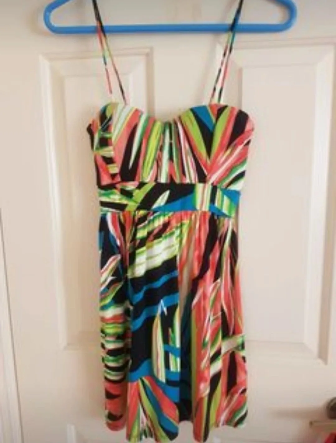 💚🥕 Colorful Sundress (thrifty pick) thumbnail