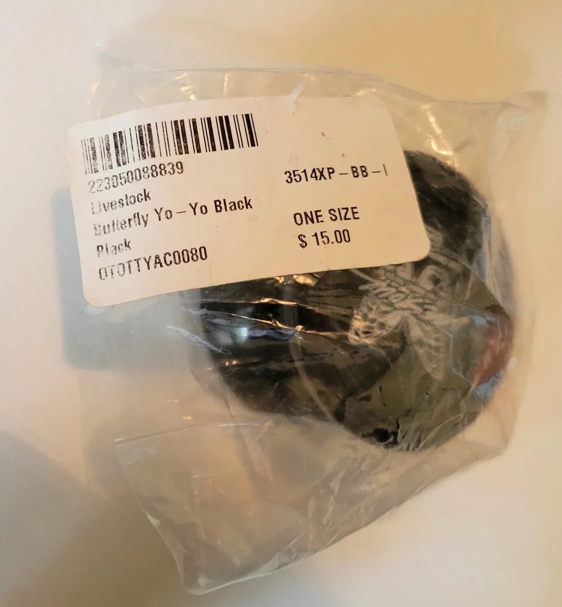 New Livestock x Duncan Original Butterfly Yo-Yo - Black image indicator(4)