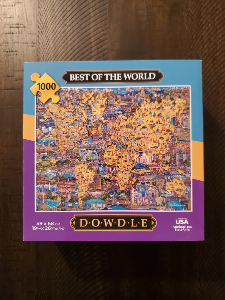 Dowdle Best of the World 1000 Piece Puzzle thumbnail