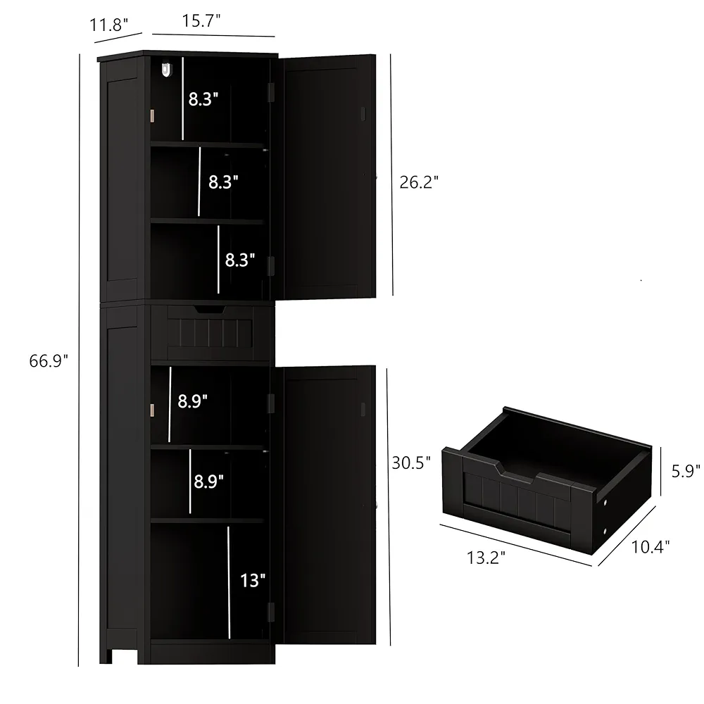 Tall Storage Cabinet - photo 3
