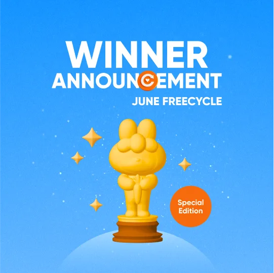 June Freecycle Winner Announcement 🏆 thumbnail