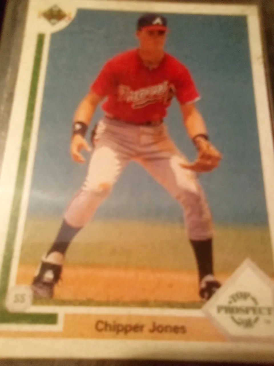 Chipper Jones Baseball Card thumbnail
