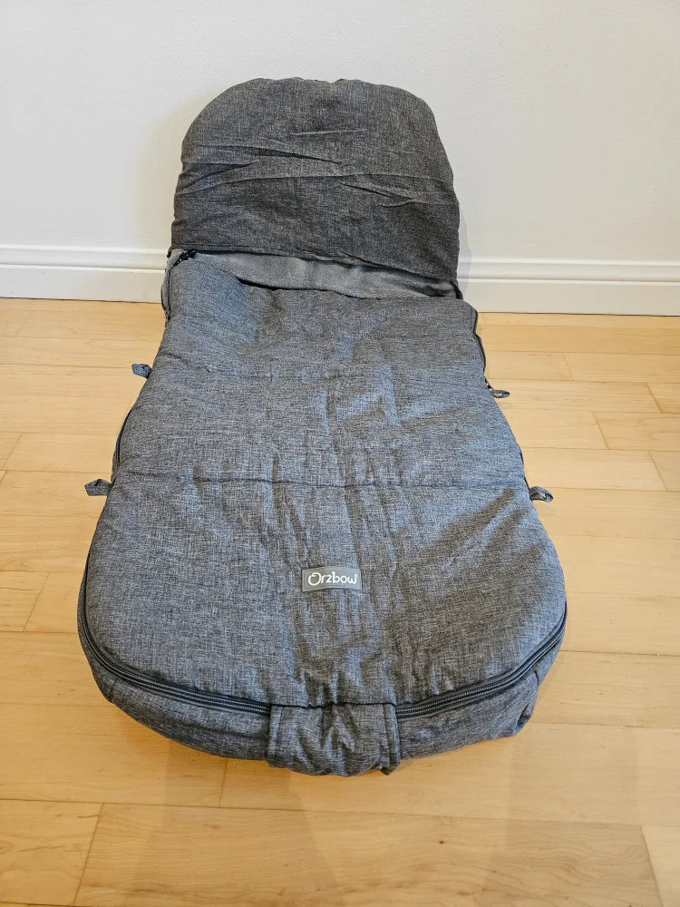 Orzbow Baby Stroller Footmuff - Grey thumbnail