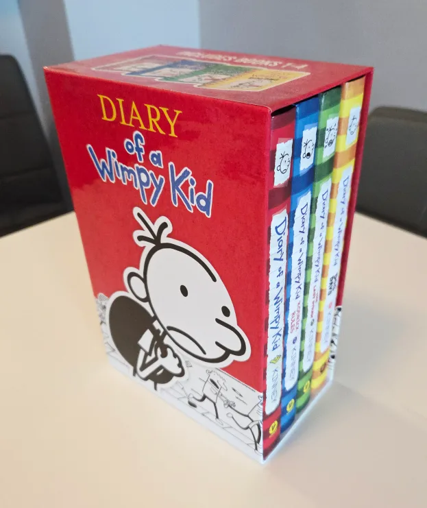 Like New Diary of a Wimpy Kid Book Set image indicator(3)