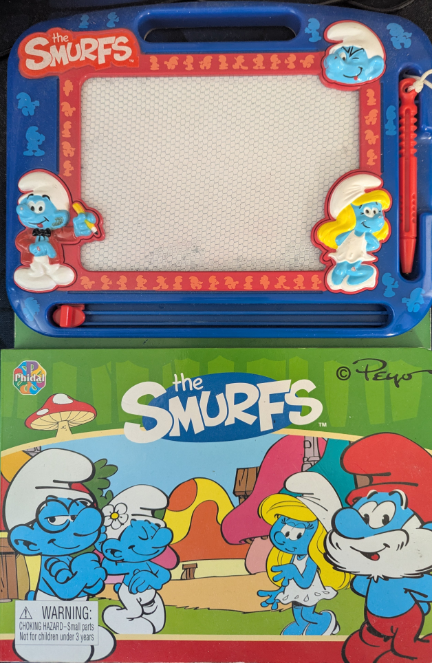 Disney & Smurfs Magna Doodle Boards with Books - photo 2