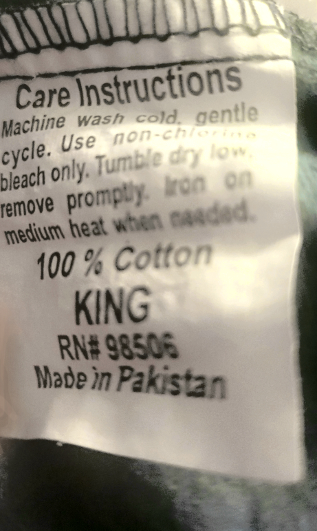 Brand New 100 % Cotton King Size Sheet Set - photo 4