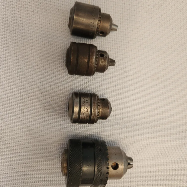 Assorted Drill Chucks 3 - 1/4 inch 1-1/2inch thumbnail
