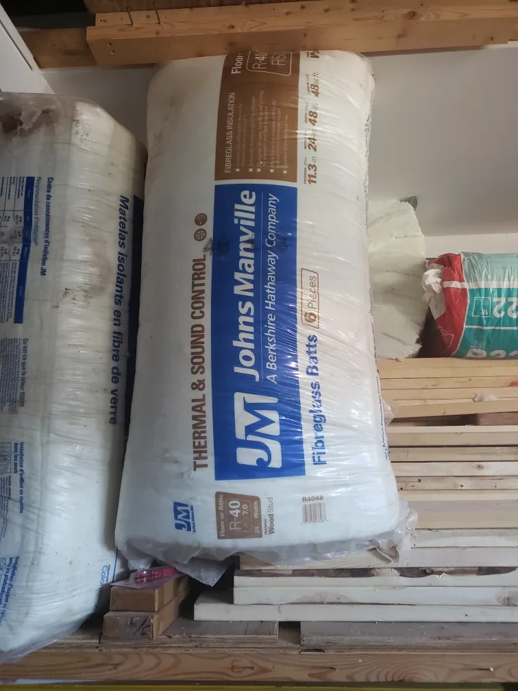Johns Manville Fiberglass Insulation $260 thumbnail
