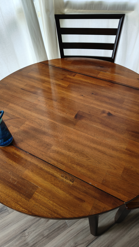 Wooden Dining Table and Chairs