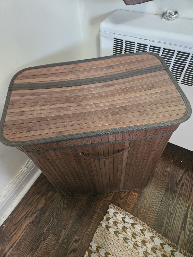 Bamboo Laundry Hamper - photo 5