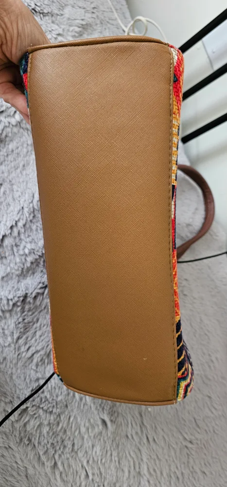 Amayra Patterned Satchel Handbag image indicator(5)