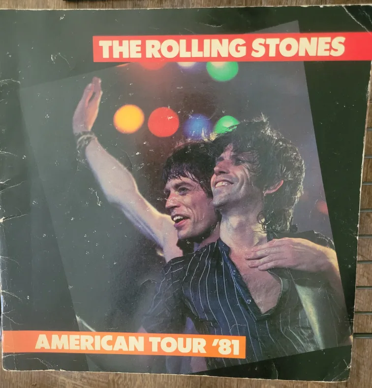 Rolling Stoness 1981 Tour Book thumbnail