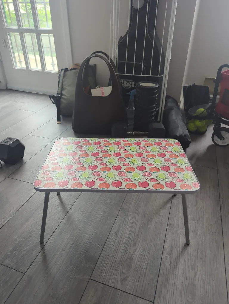 Folding Lap Desk with Fruit Pattern thumbnail