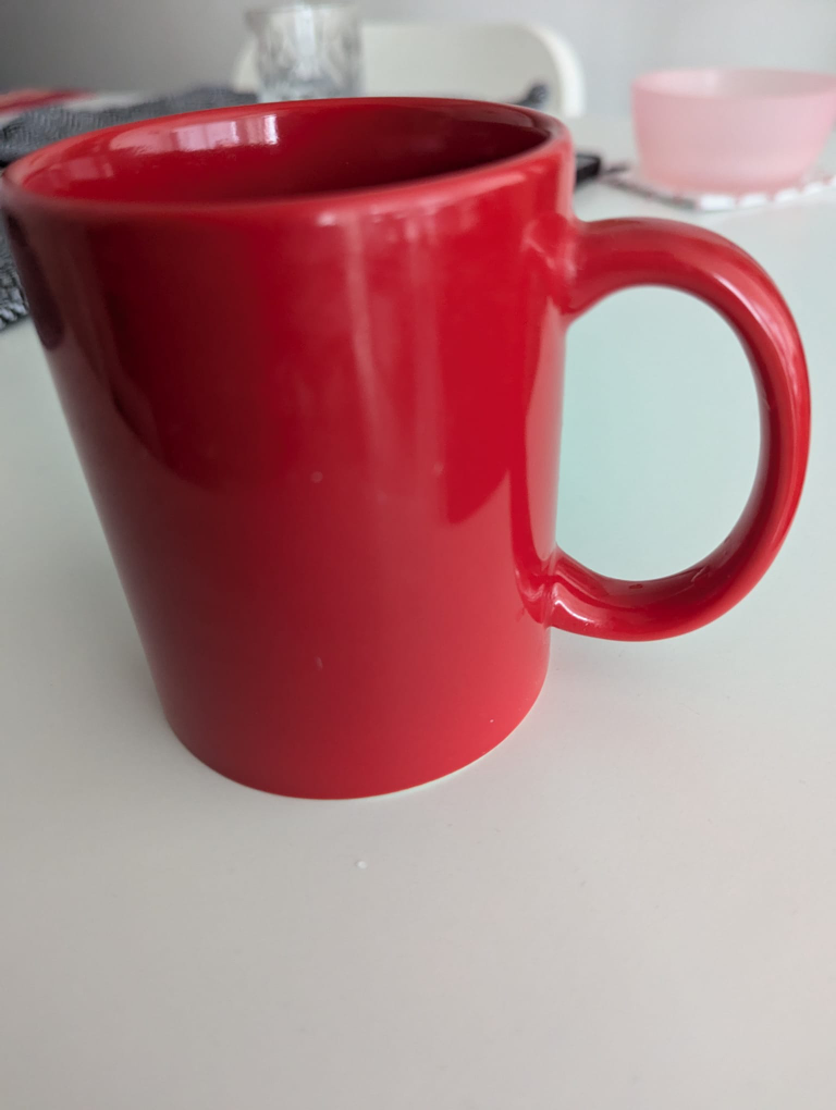 Red Ceramic Mug - photo 2
