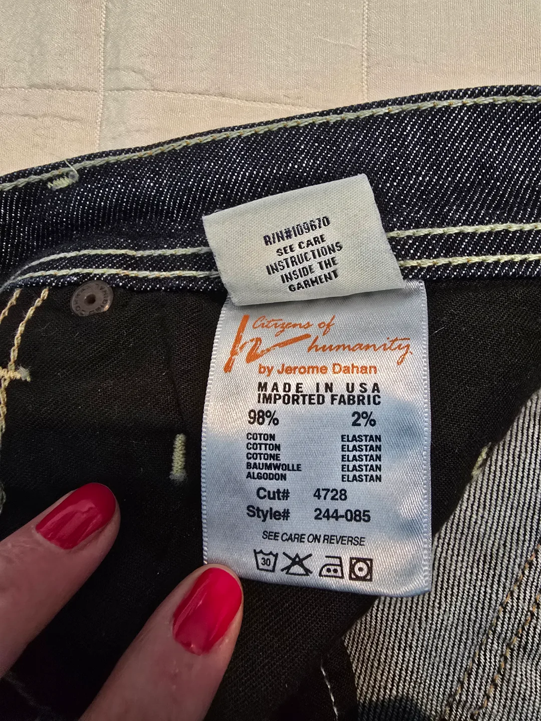 Citizens of Humanity Cape Cod Wide Leg Jeans image indicator(8)