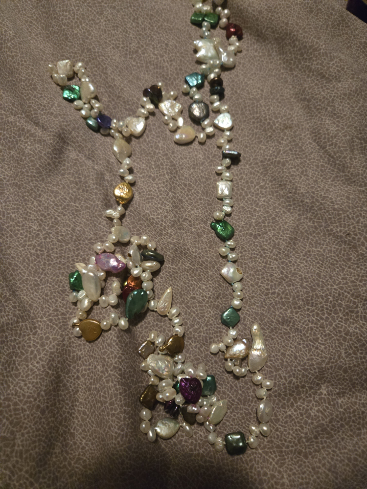 Unique Pearl Necklace 65" - photo 2