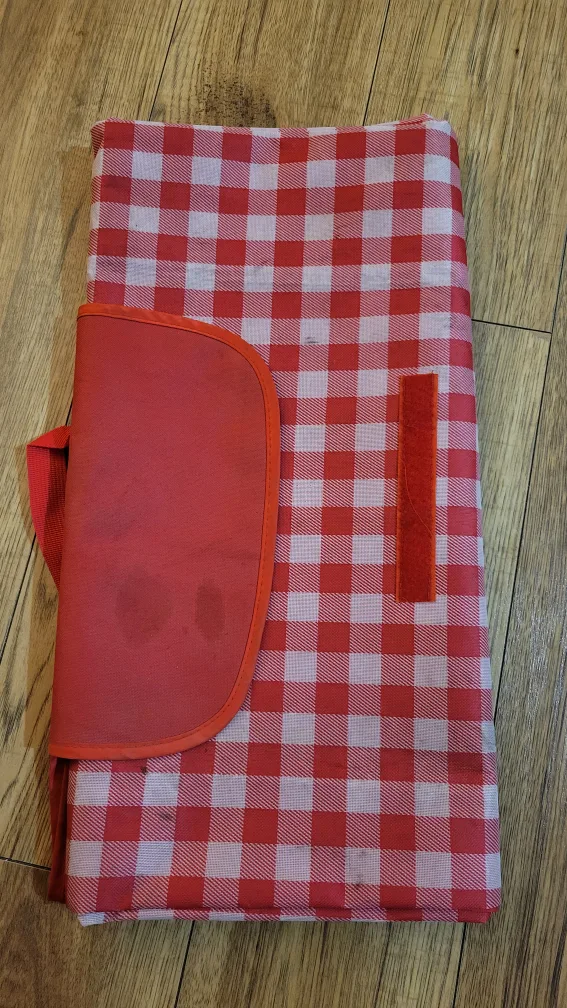Red Checkered Picnic Mat thumbnail