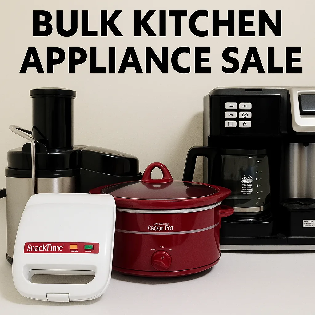 Bulk Kitchen Appliance Sale