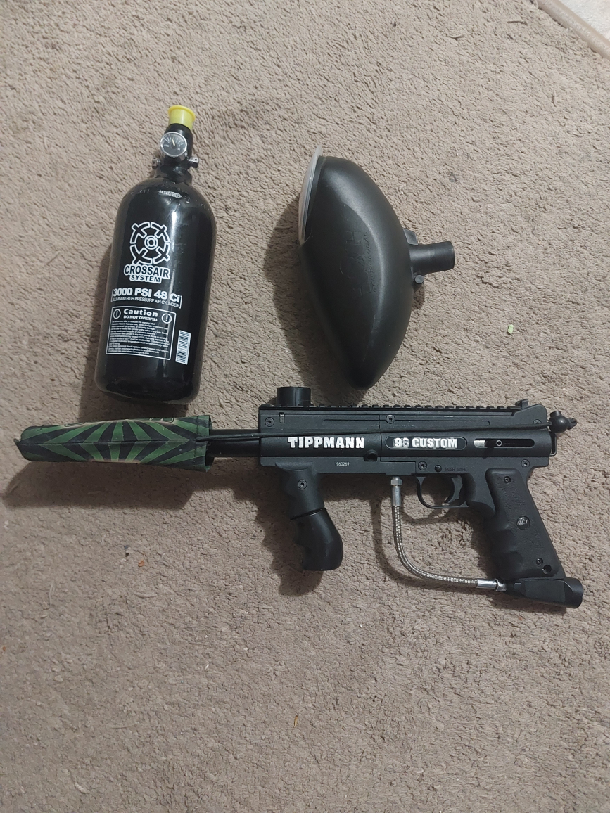 Paintball Gun Package Tippmann 98 Custom Great Condition