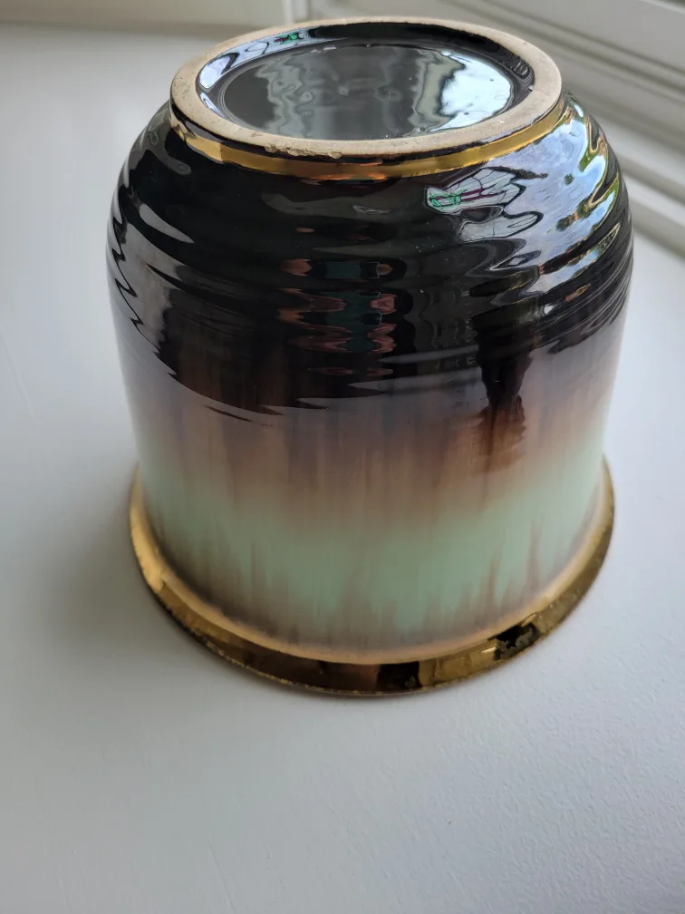 Vintage German Pottery Planter & Vase Set image indicator(7)