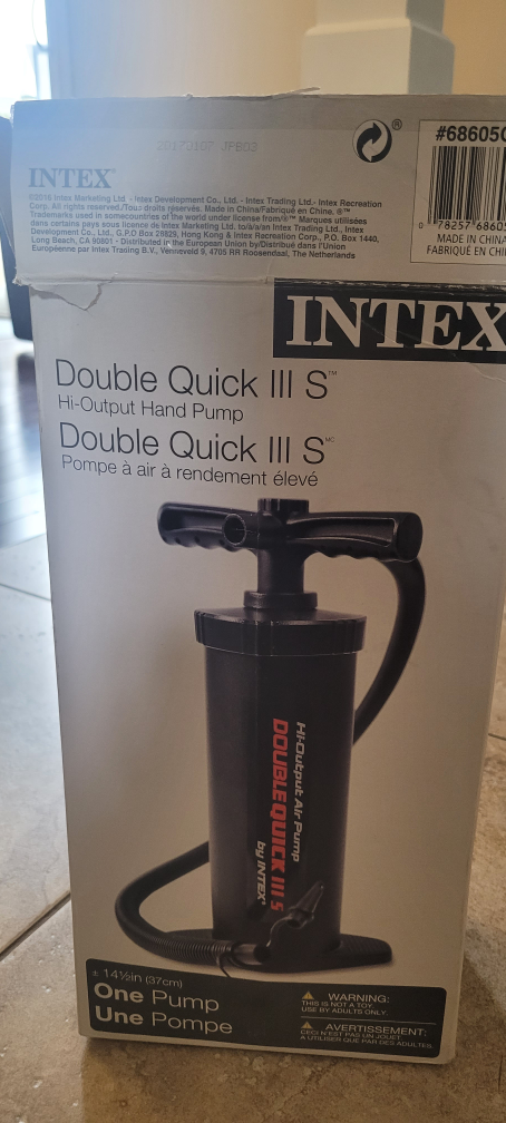 Intex Double Quick III S Hand Pump - photo 2