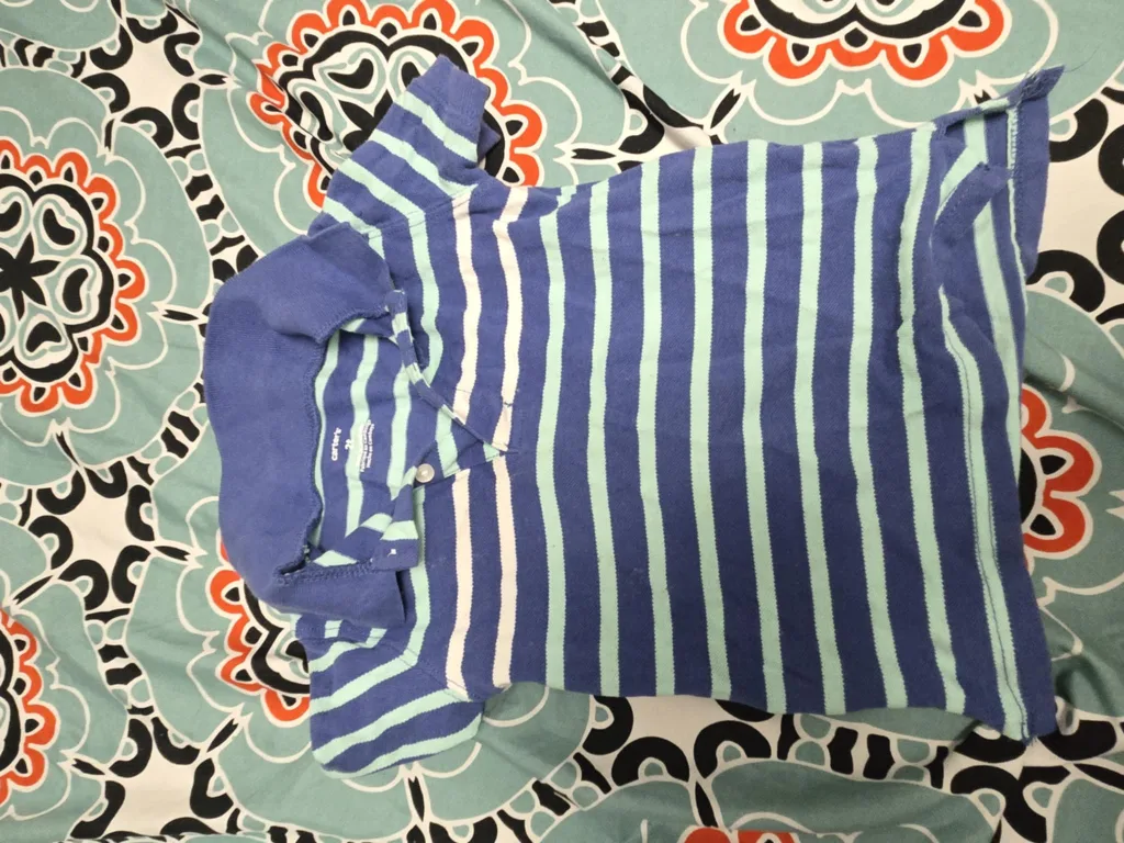 Carter's Striped Polo Shirt - Size 3T #freecycle thumbnail