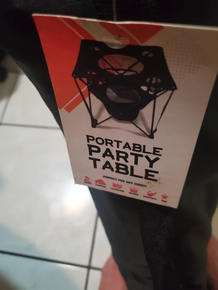 Portable Party Table - Perfect for Any Event! image indicator(2)