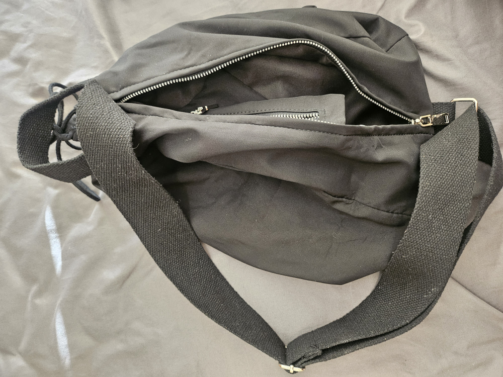 Black Sling Crossbody Bag - photo 4