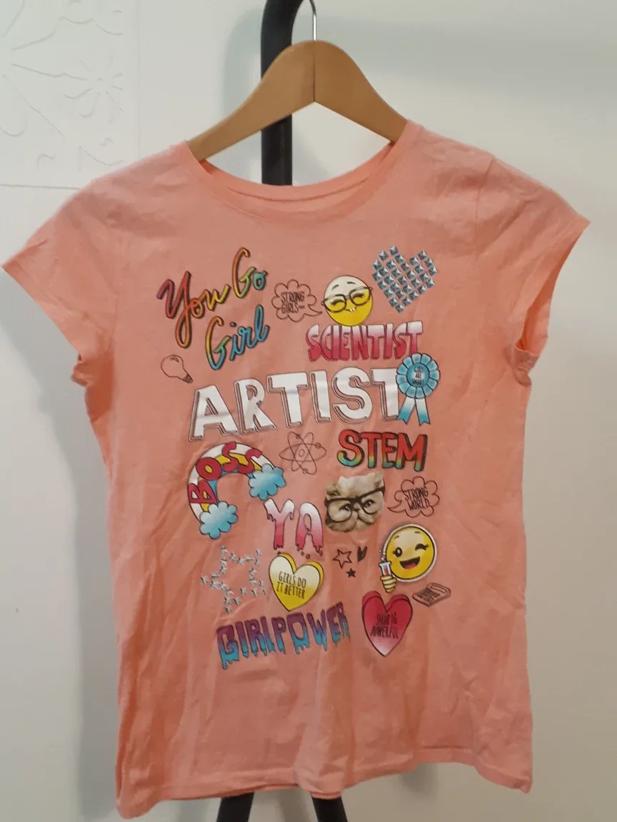 Girls' T-Shirts, Size L/G 10-12, Children's Place image indicator(10)