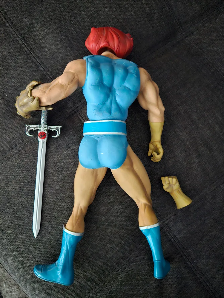 Thundercats Lion-O Action 14" Figure with Sword image indicator(5)