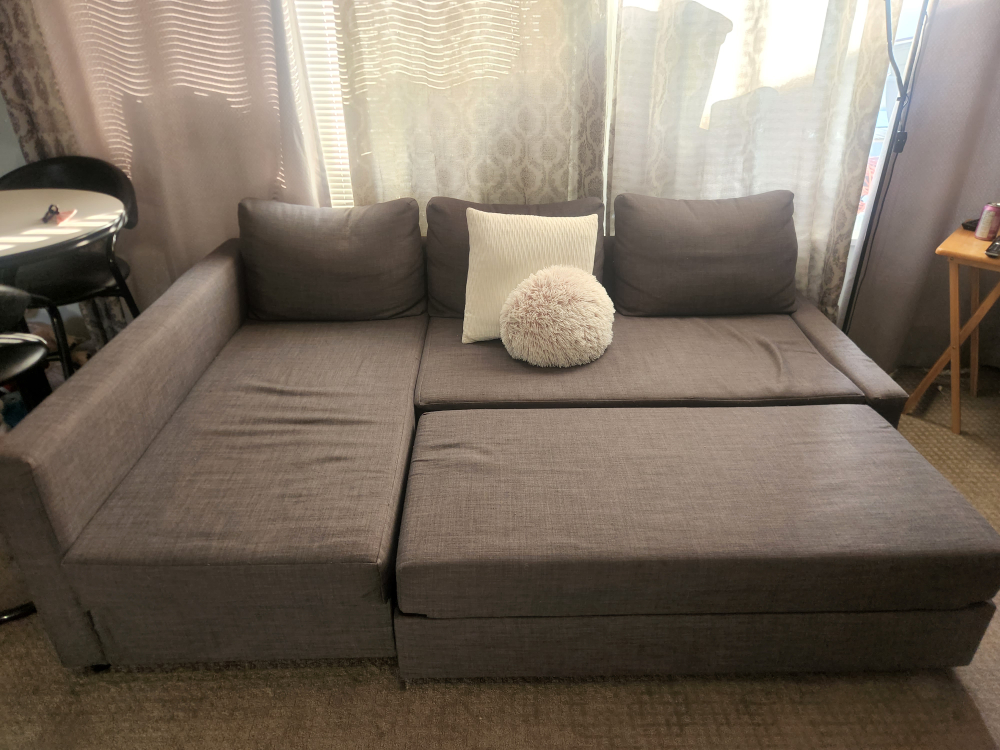 Sectional Sofa with Ottoman