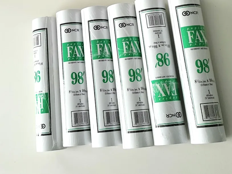 Box of 6 NCR Fax Paper Rolls image indicator(4)