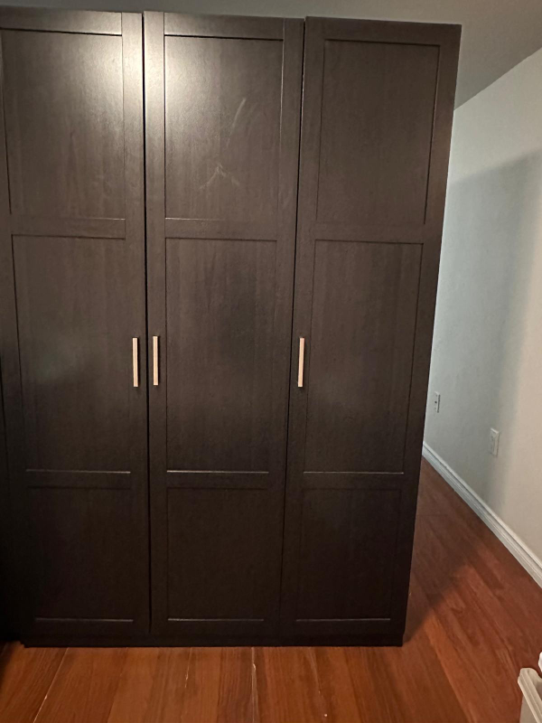 2 Black Wardrobe Closet - photo 4