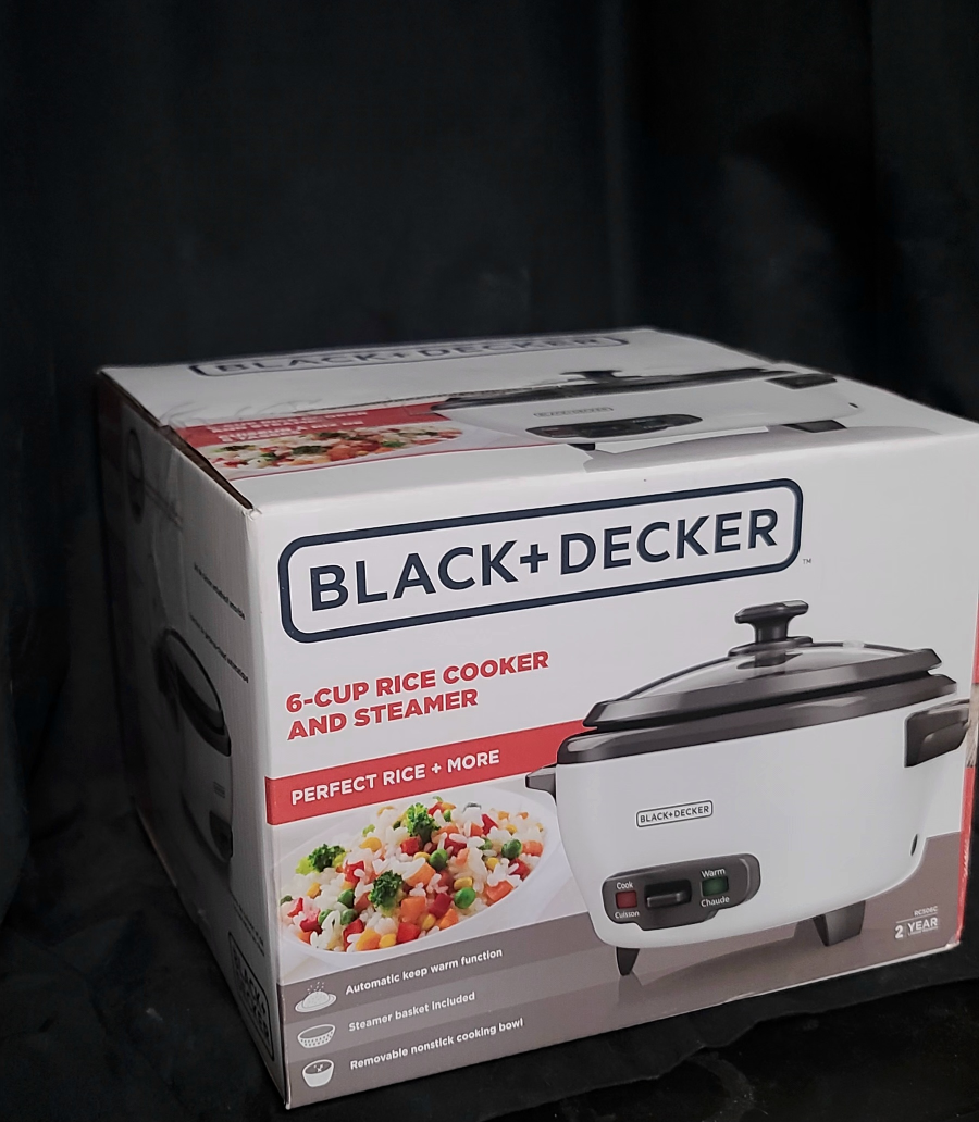 Black+Decker Rice Cooker & Steamer
