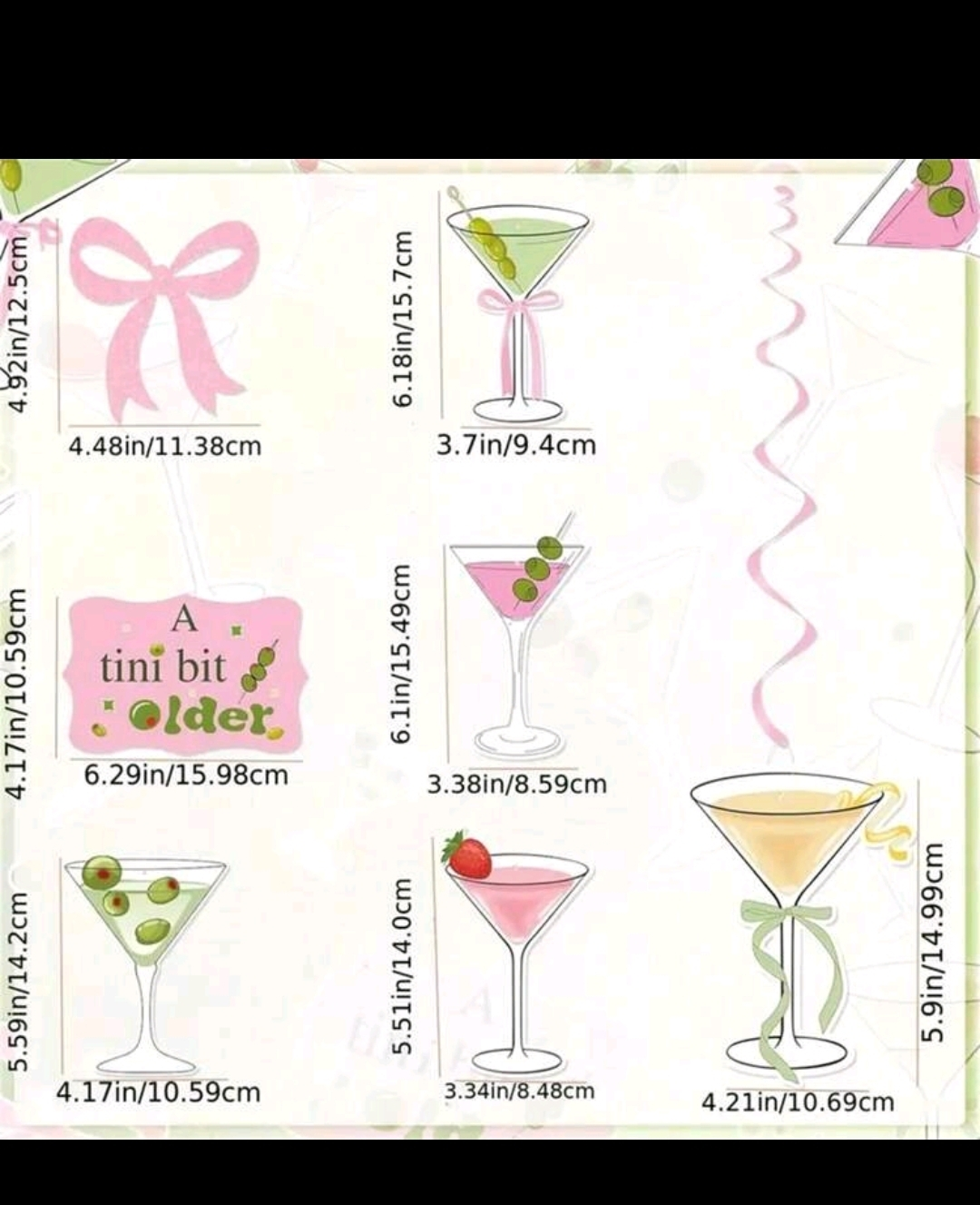 Martinis and Weenies Themed Party Decorations - photo 3