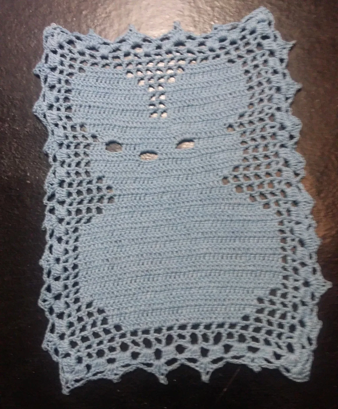 handmade peep crochet doily small image indicator(2)