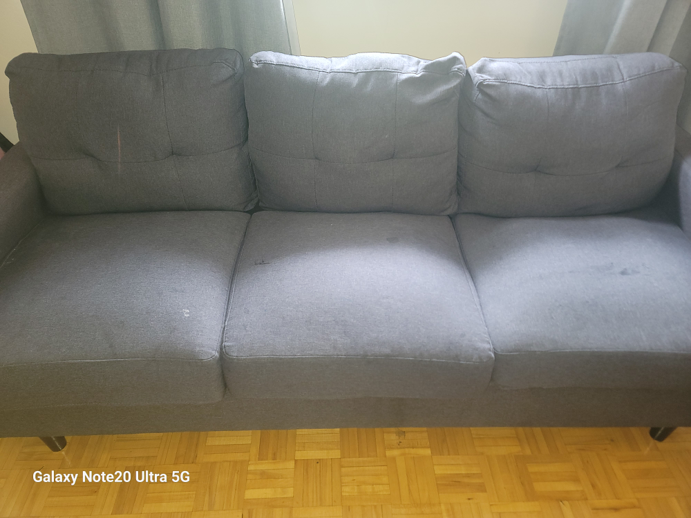 Grey 3-Seater Couch