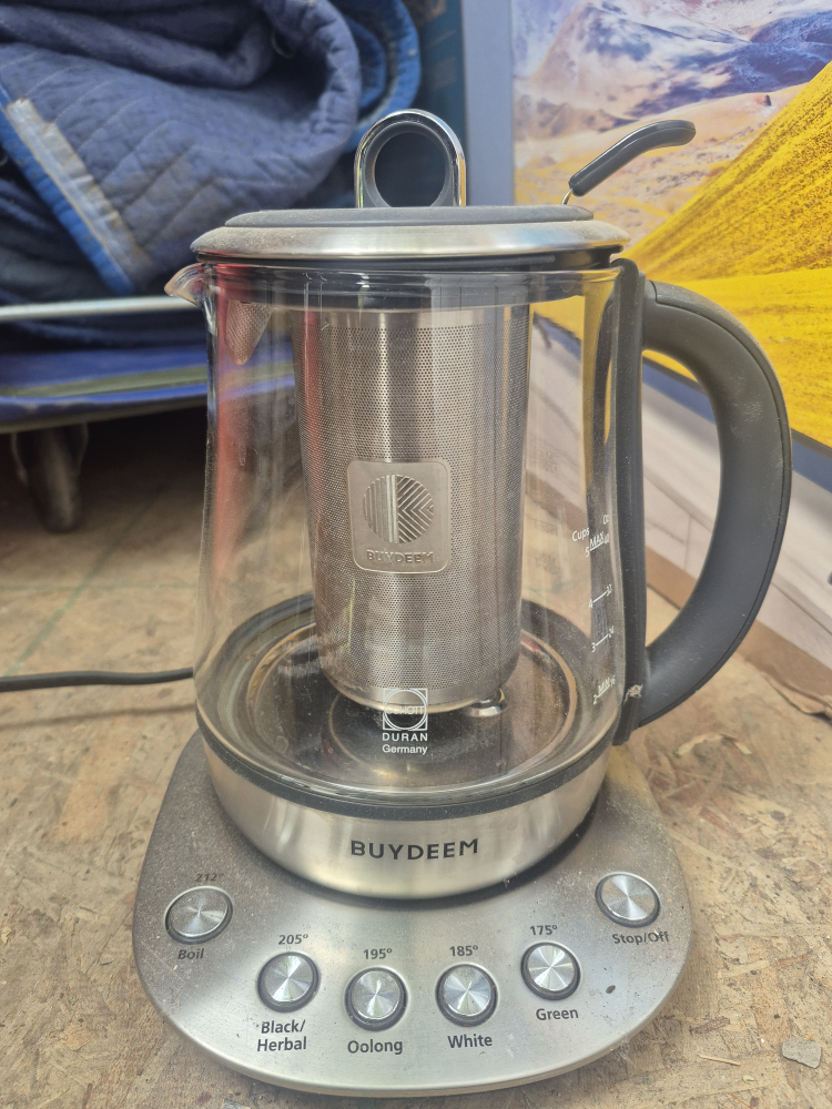 BUYDEEM Electric Kettle with Infuser