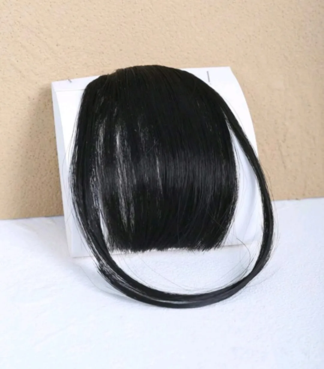 Black Clip in Bangs Hair Extension image indicator(2)