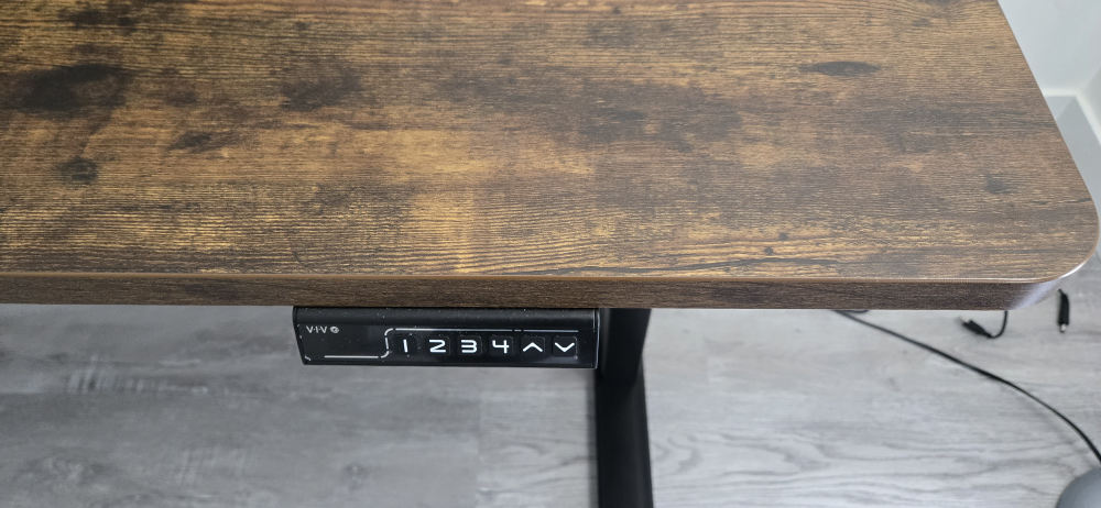 Electric Standing Desk -60x24 Rustic Brown - photo 5