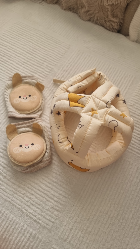 Baby Head Protector and Knee Pads Set