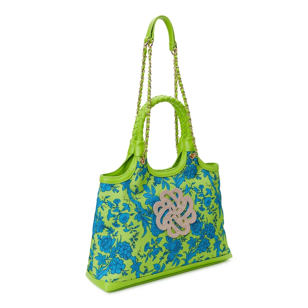 Sam & Libby Floral Canvas Tote Hand Bag image indicator(3)