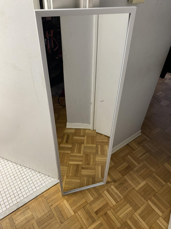 Full Length Mirror - White Frame