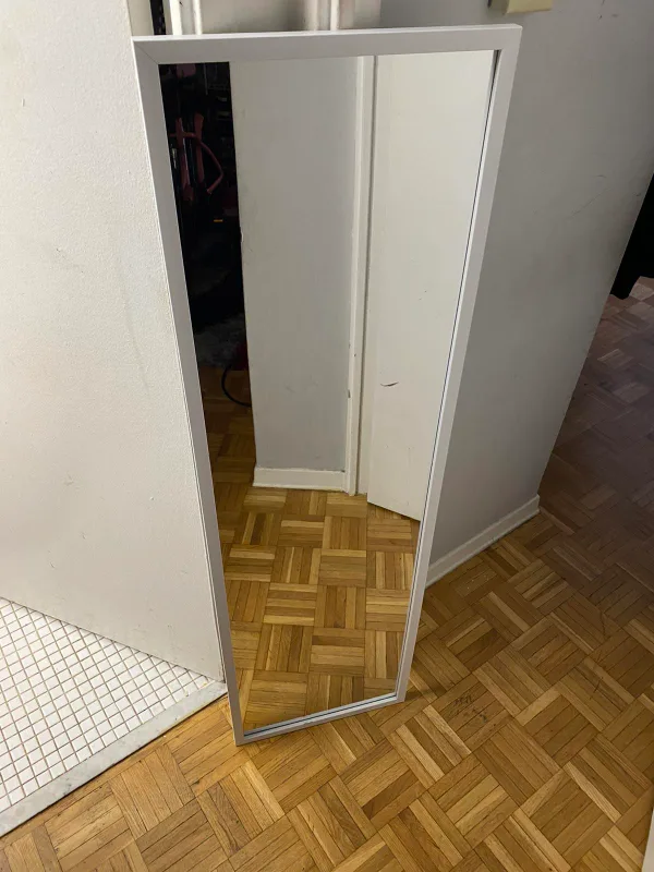 Full Length Mirror - White Frame thumbnail