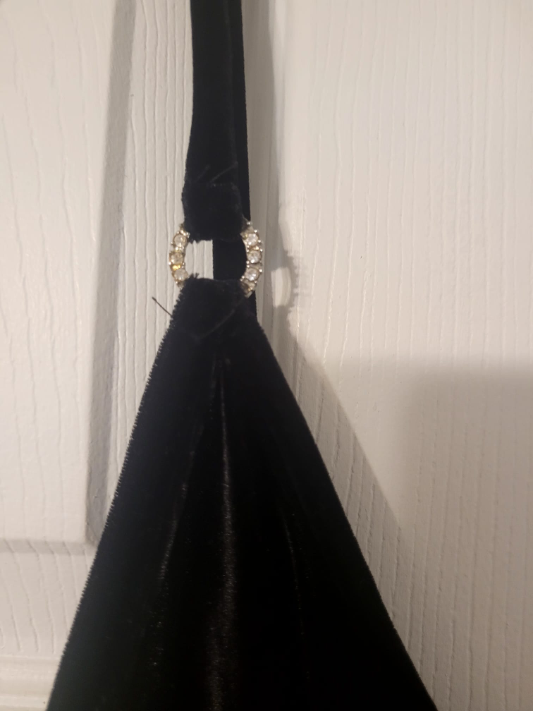 Nancy Mosaïque Black Velvet Gown - photo 2