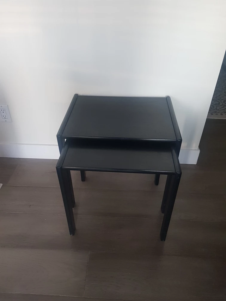 Black nesting tables - photo 2