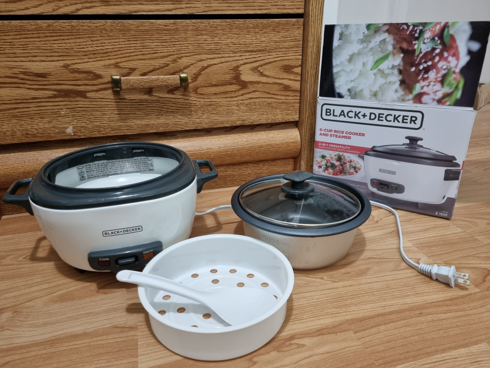 Black and Decker Rice Cooker and Steamer