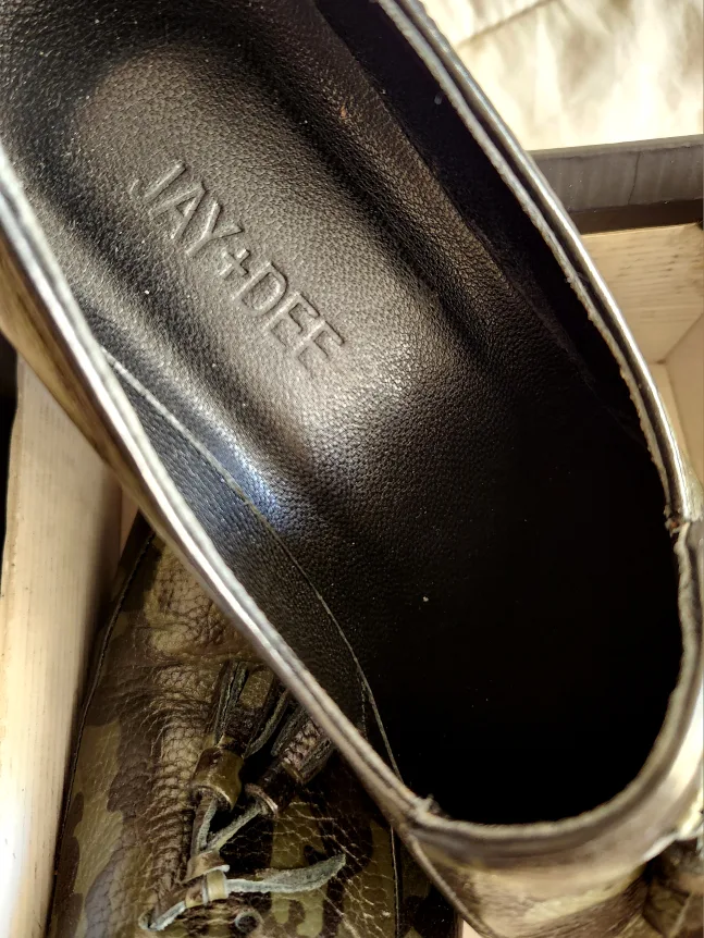 JAY+DEE Camo Loafers - Size 43 image indicator(5)