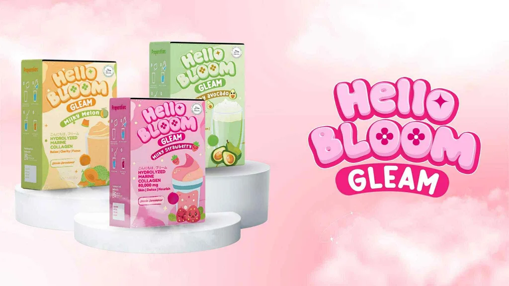 Hello Bloom Gleam Collagen Drink thumbnail