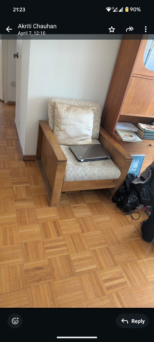 Wooden Armchair